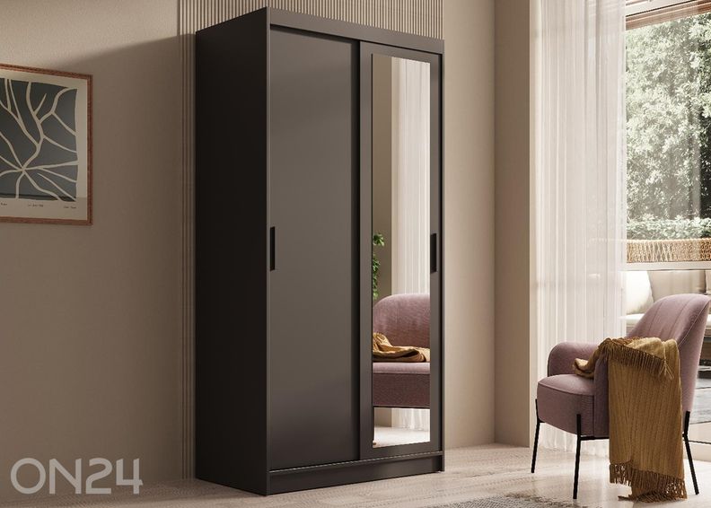 Liukuovikaappi Hally 100 cm kuvasuurennos