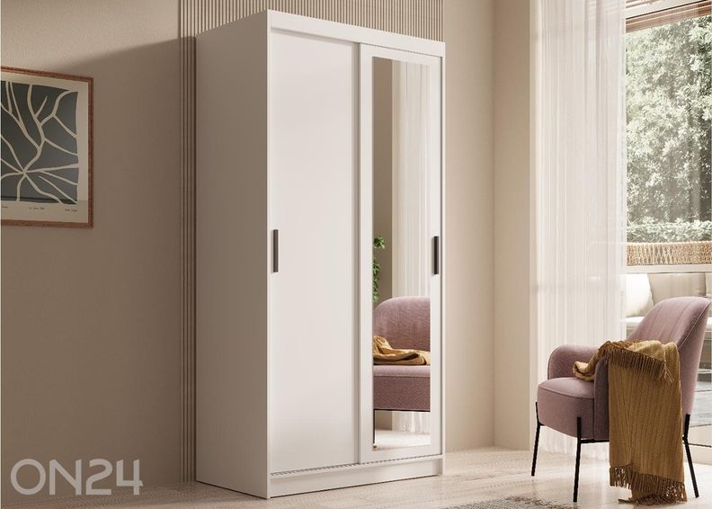 Liukuovikaappi Hally 100 cm kuvasuurennos