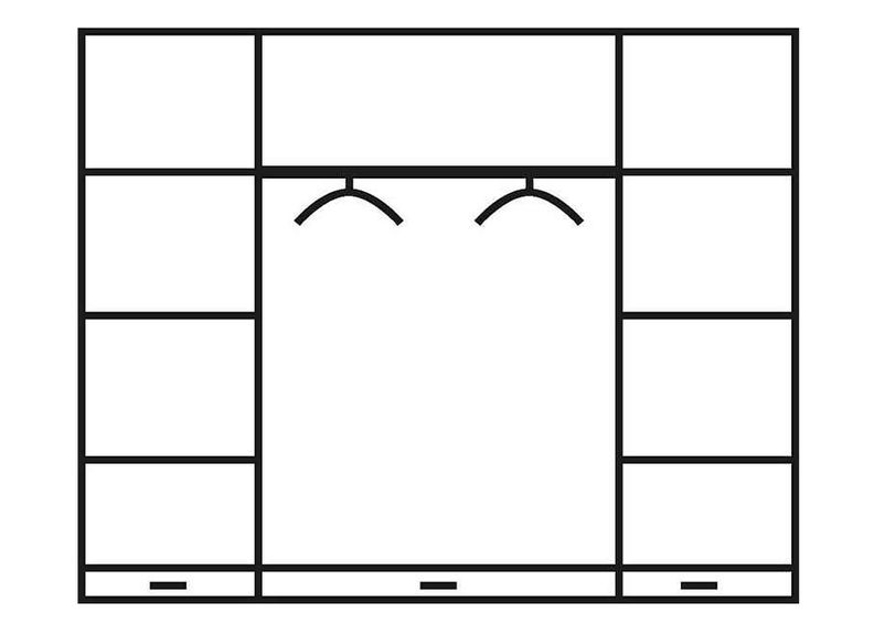 Liukuovikaappi Konrad kuvasuurennos