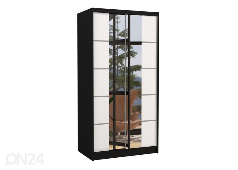 Liukuovikaappi Lara 100 cm kuvasuurennos