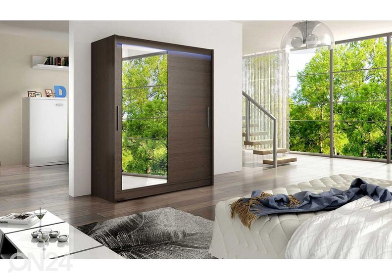 Liukuovikaappi / + LED kuvasuurennos