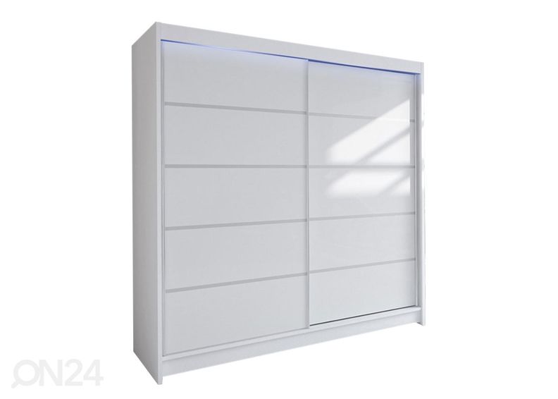 Liukuovikaappi + LED kuvasuurennos