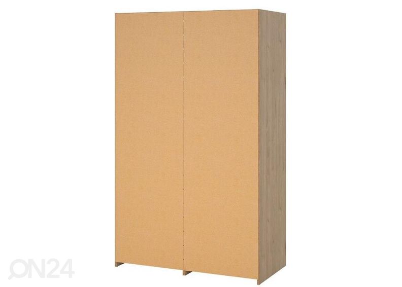 Liukuovikaappi Line 121 cm, hikkori kuvasuurennos