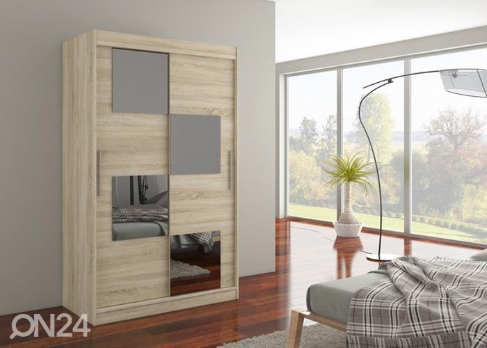 Liukuovikaappi Loca 120 cm kuvasuurennos