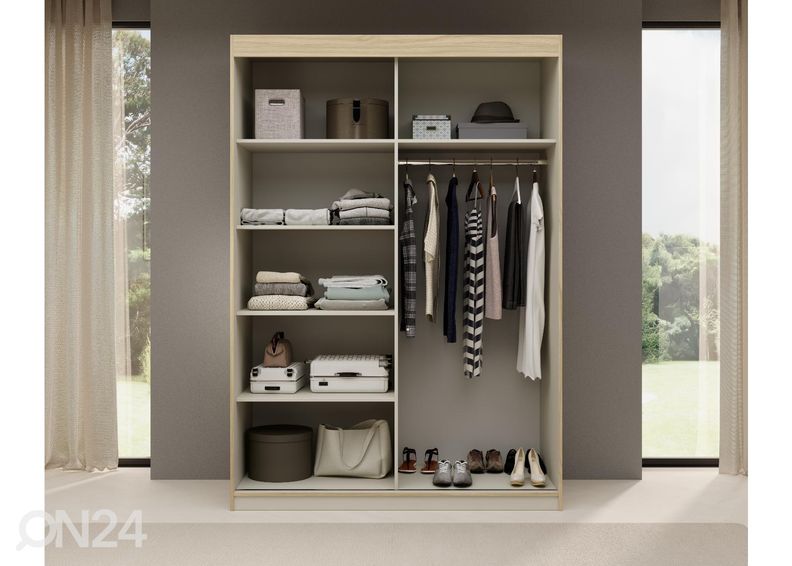 Liukuovikaappi Lubu 150 cm kuvasuurennos