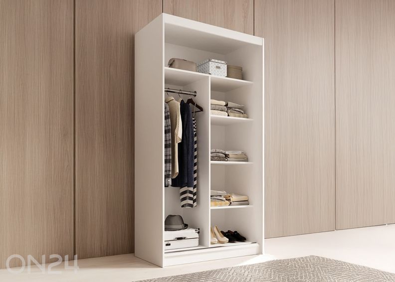 Liukuovikaappi Lucca 100 cm kuvasuurennos