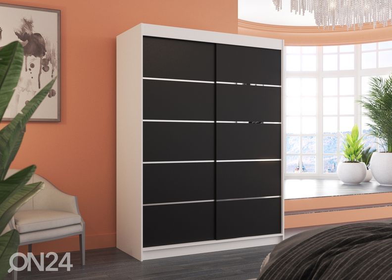 Liukuovikaappi Luft 150 cm kuvasuurennos