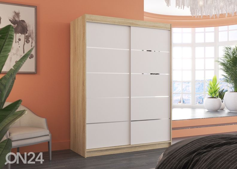 Liukuovikaappi Luft 150 cm kuvasuurennos