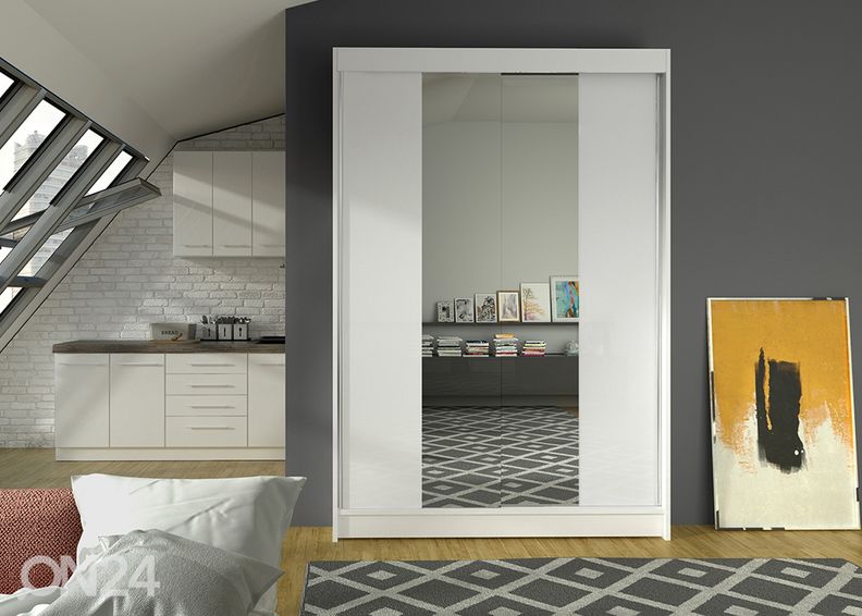 Liukuovikaappi Made 120 cm kuvasuurennos