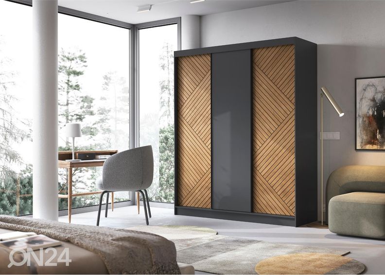 Liukuovikaappi Marrphy 180 cm kuvasuurennos