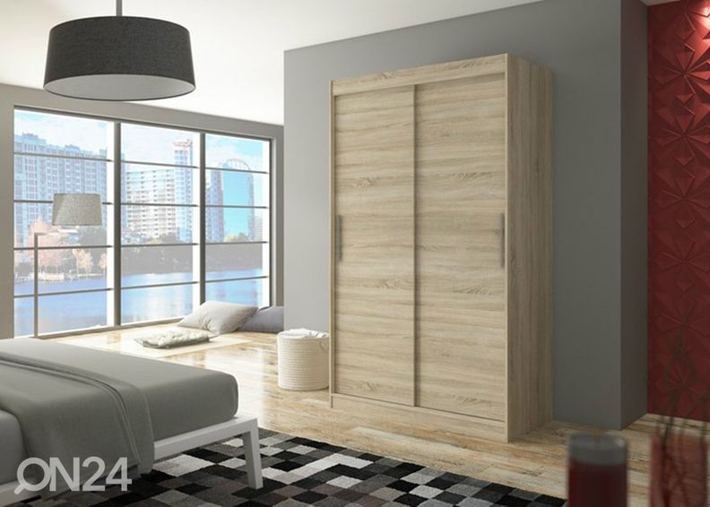 Liukuovikaappi Mars 120 cm kuvasuurennos