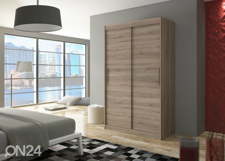 Liukuovikaappi Mars 120 cm kuvasuurennos