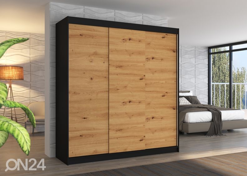 Liukuovikaappi Metra 200 cm kuvasuurennos