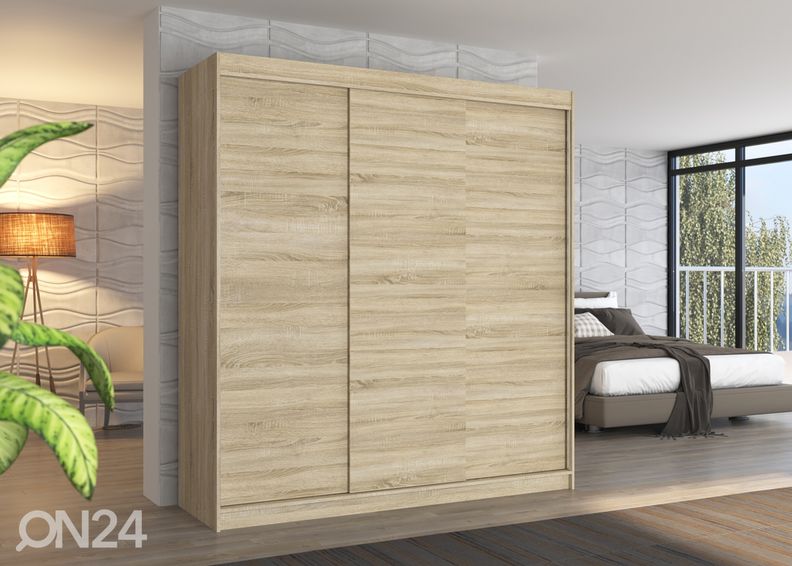 Liukuovikaappi Metra 200 cm kuvasuurennos