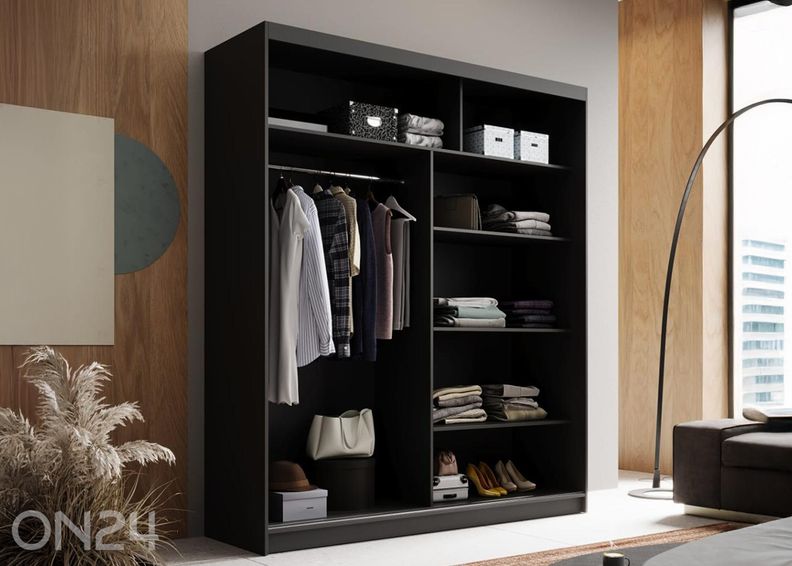 Liukuovikaappi Monte 180 cm kuvasuurennos