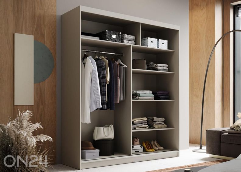 Liukuovikaappi Monte 180 cm kuvasuurennos