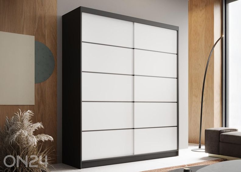 Liukuovikaappi Monte 180 cm kuvasuurennos