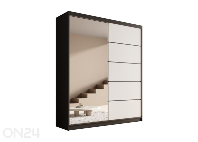 Liukuovikaappi Monte II 180 cm kuvasuurennos