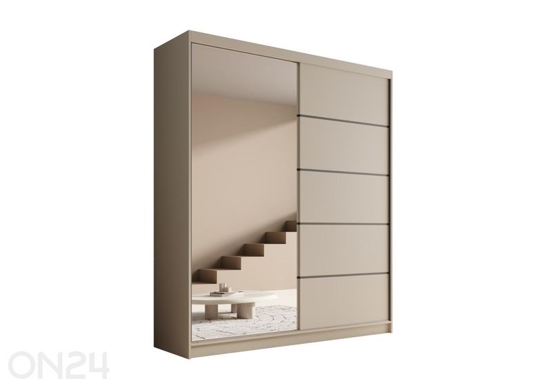 Liukuovikaappi Monte II 180 cm kuvasuurennos