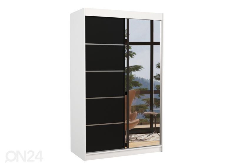 Liukuovikaappi Nicea 120 cm kuvasuurennos