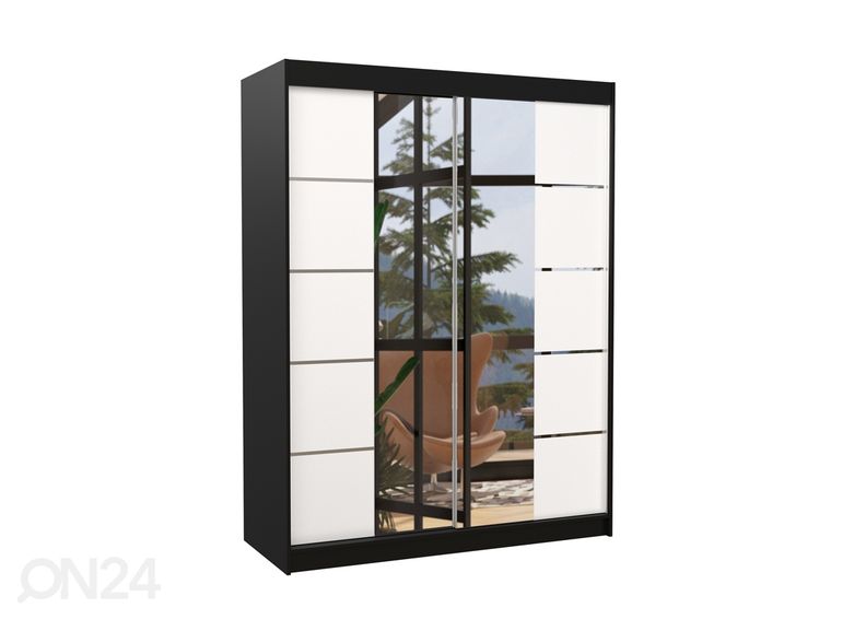 Liukuovikaappi Nordic 150 cm kuvasuurennos