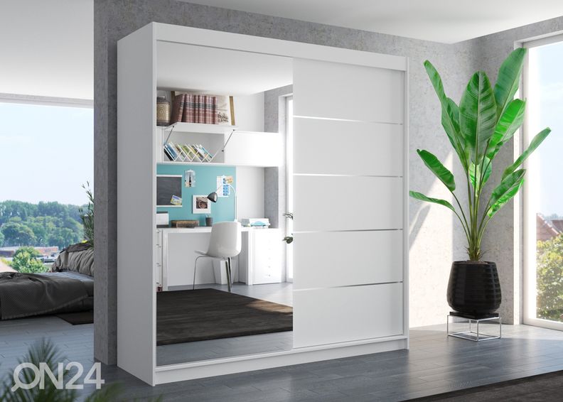Liukuovikaappi Oliv 200 cm kuvasuurennos