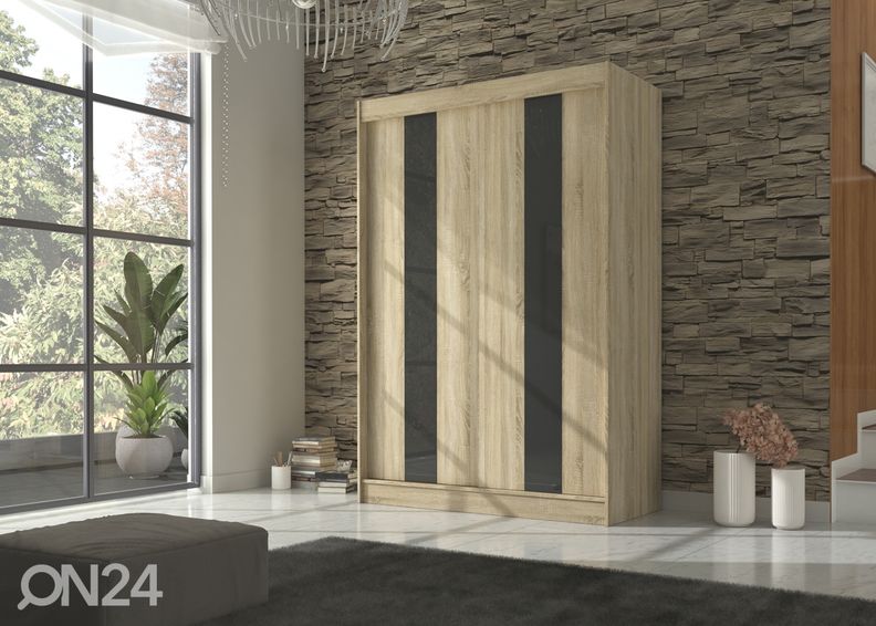 Liukuovikaappi Olivia II 150 cm kuvasuurennos