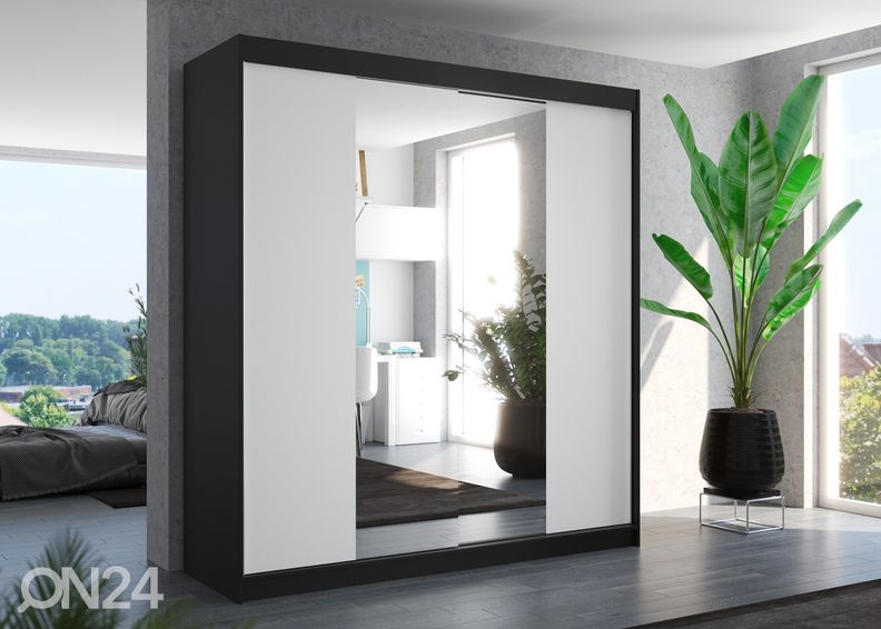 Liukuovikaappi Pausa 200 cm kuvasuurennos