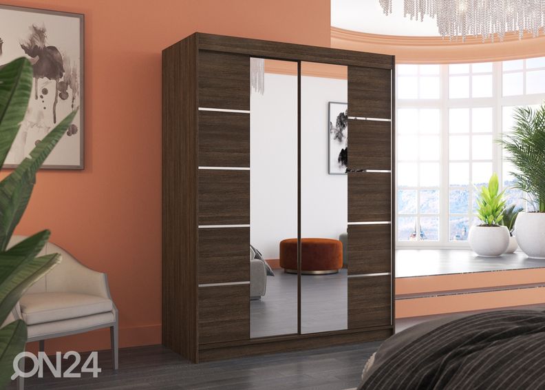 Liukuovikaappi Pella 150 cm kuvasuurennos