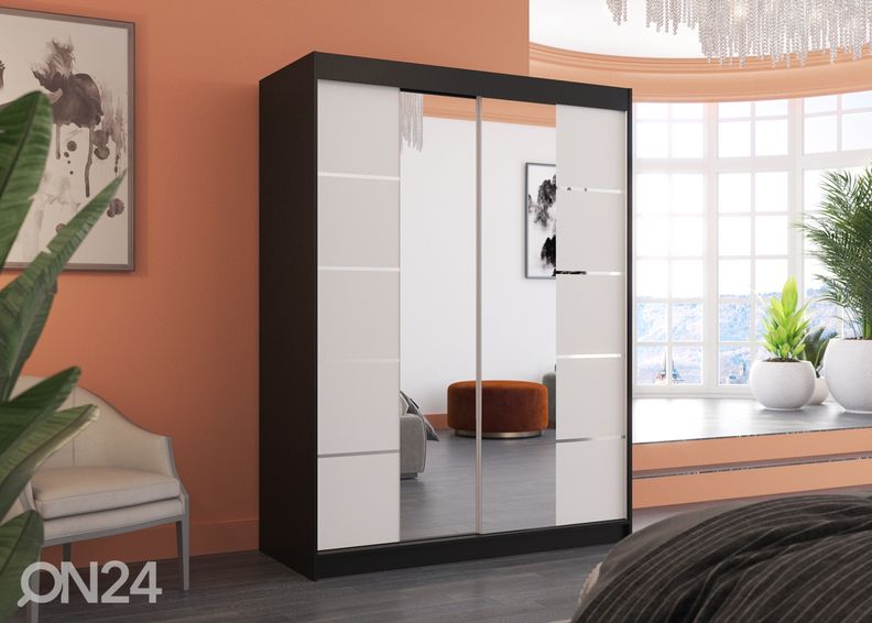 Liukuovikaappi Pella 150 cm kuvasuurennos