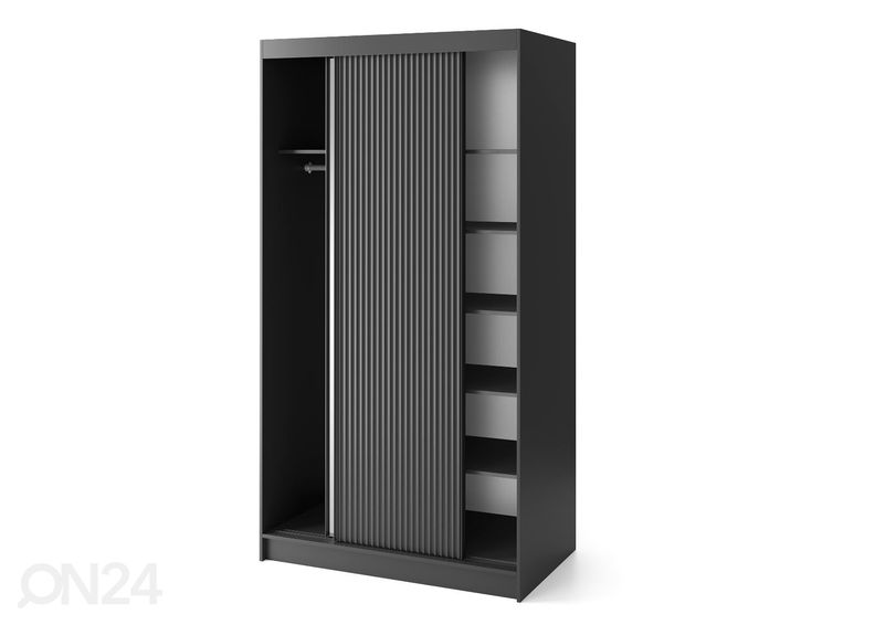 Liukuovikaappi Prescco 120 cm kuvasuurennos