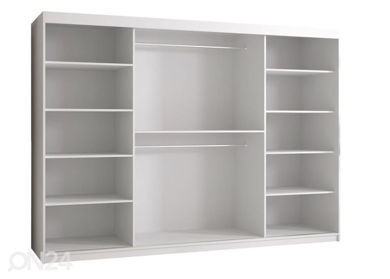 Liukuovikaappi Riflo II 250 cm kuvasuurennos