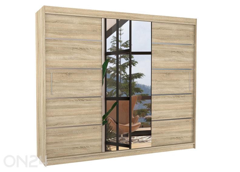 Liukuovikaappi Sania 250 cm kuvasuurennos