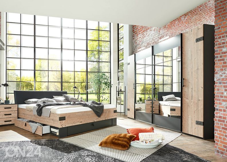 Liukuovikaappi Stockholm 270 cm kuvasuurennos