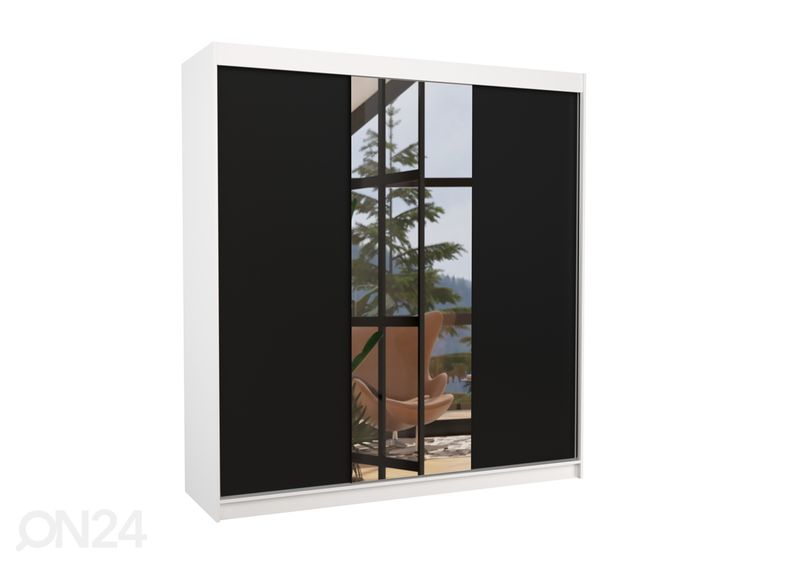 Liukuovikaappi Susana II 200 cm kuvasuurennos