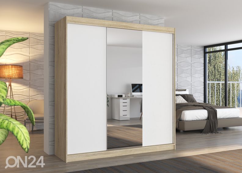 Liukuovikaappi Susana II 200 cm kuvasuurennos