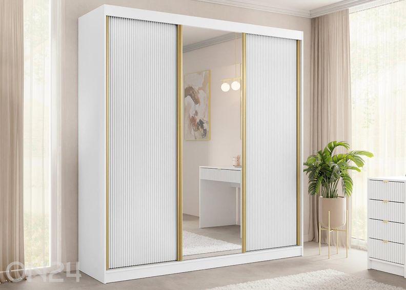 Liukuovikaappi Tireno 200 cm kuvasuurennos