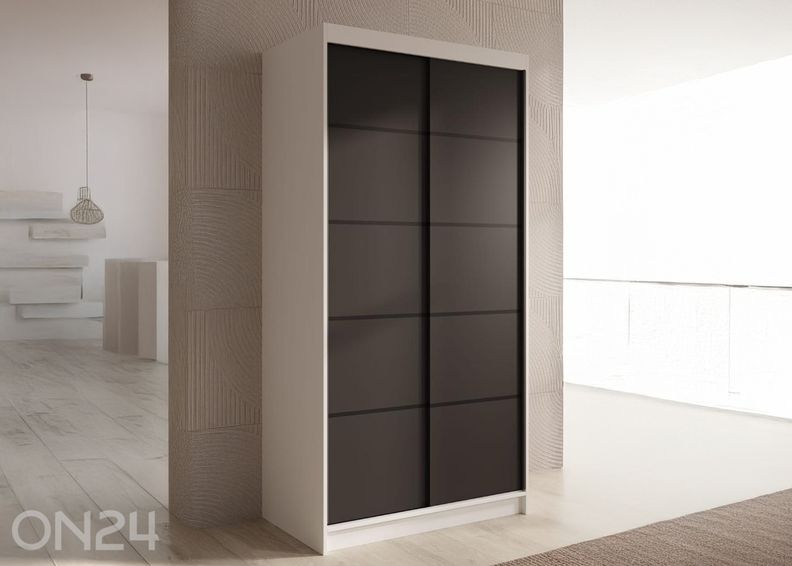 Liukuovikaappi Valle 100 cm kuvasuurennos