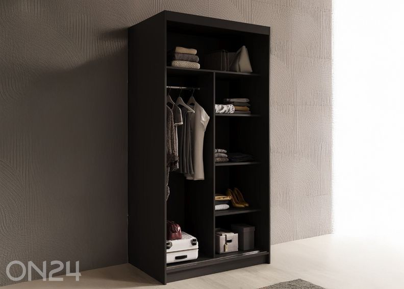 Liukuovikaappi Valle 100 cm kuvasuurennos