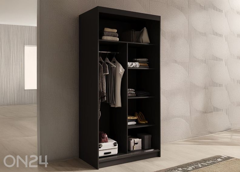 Liukuovikaappi Valle 100 cm kuvasuurennos