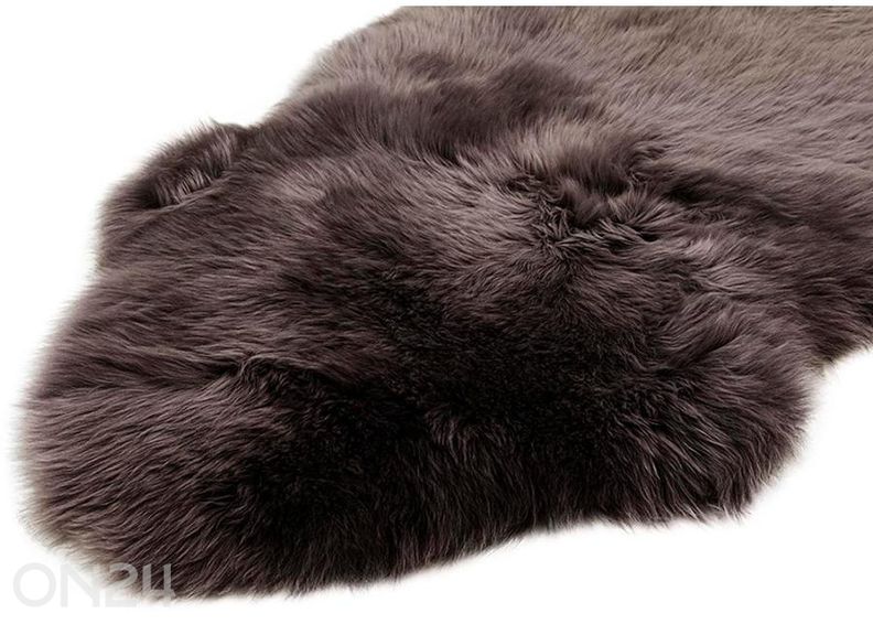 Luonnollinen lampaantalja Merino chocolate Sexto ±130x180 cm kuvasuurennos