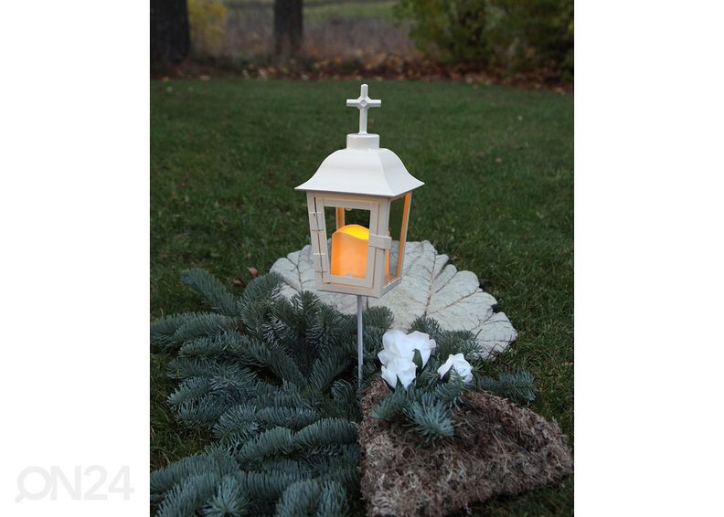 Lyhty Serene, valkoinen kuvasuurennos