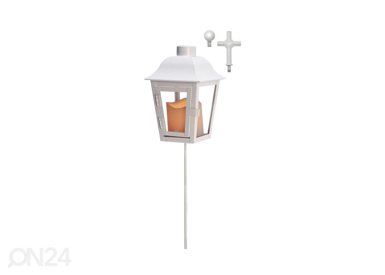 Lyhty Serene, valkoinen kuvasuurennos