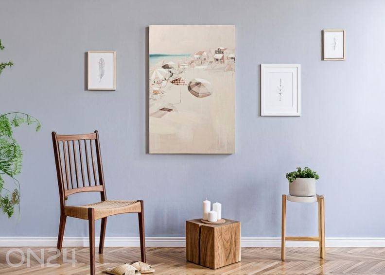 Maalaus Beach, 80x120 cm kuvasuurennos