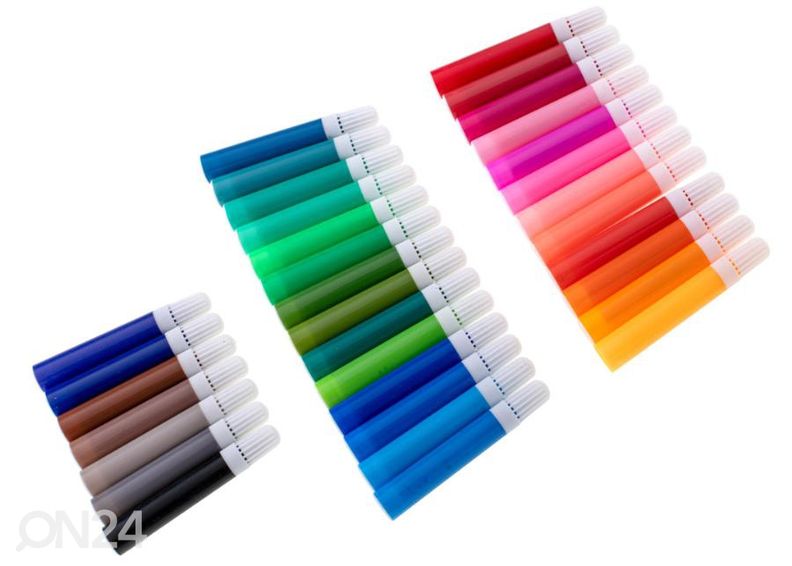 Maalausvälineet salkussa 145 kpl kuvasuurennos