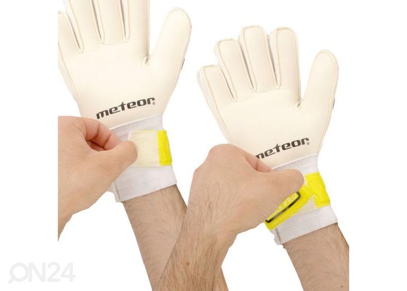 Maalivahdin hanskat Meteor Shock Pro 03025 kuvasuurennos