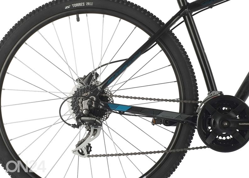 Maastopyörä Stinger Graphite EVO 29", musta kuvasuurennos