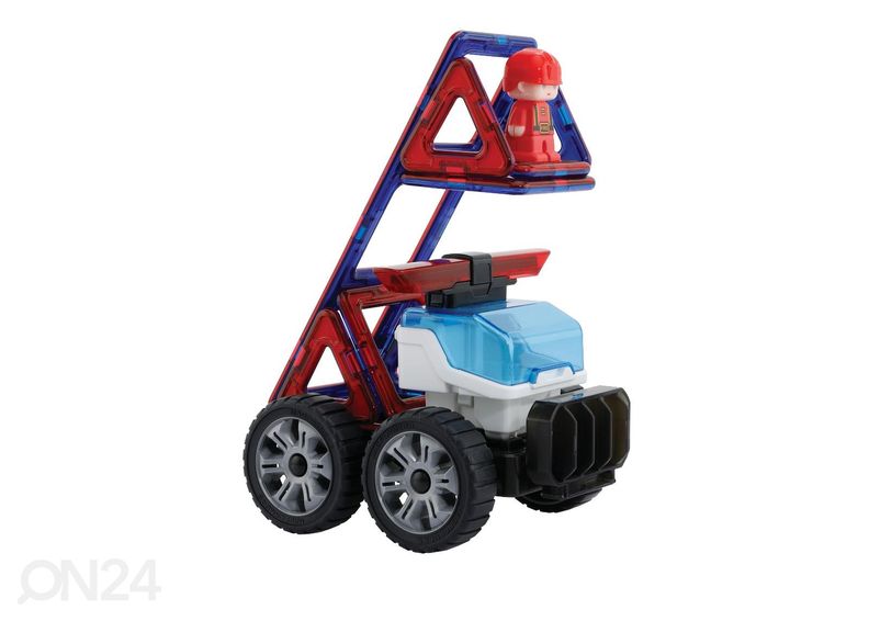 Magformers magneetti rakennussetti Poliisi- ja pelastus, 26 osaa kuvasuurennos