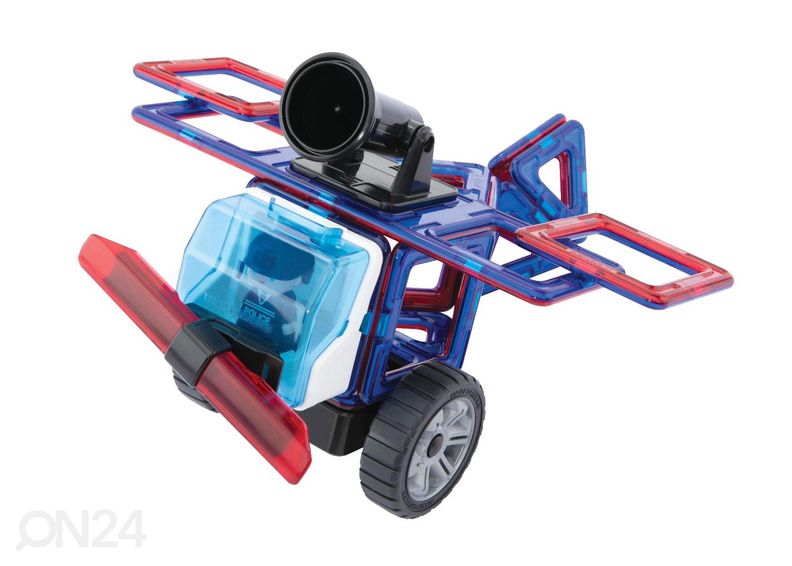 Magformers magneetti rakennussetti Poliisi- ja pelastus, 26 osaa kuvasuurennos