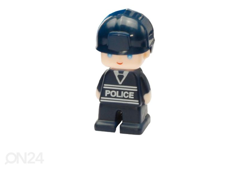 Magformers magneetti rakennussetti Poliisi- ja pelastus, 26 osaa kuvasuurennos